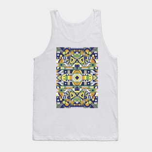 Colorful ethnic pattern Tank Top